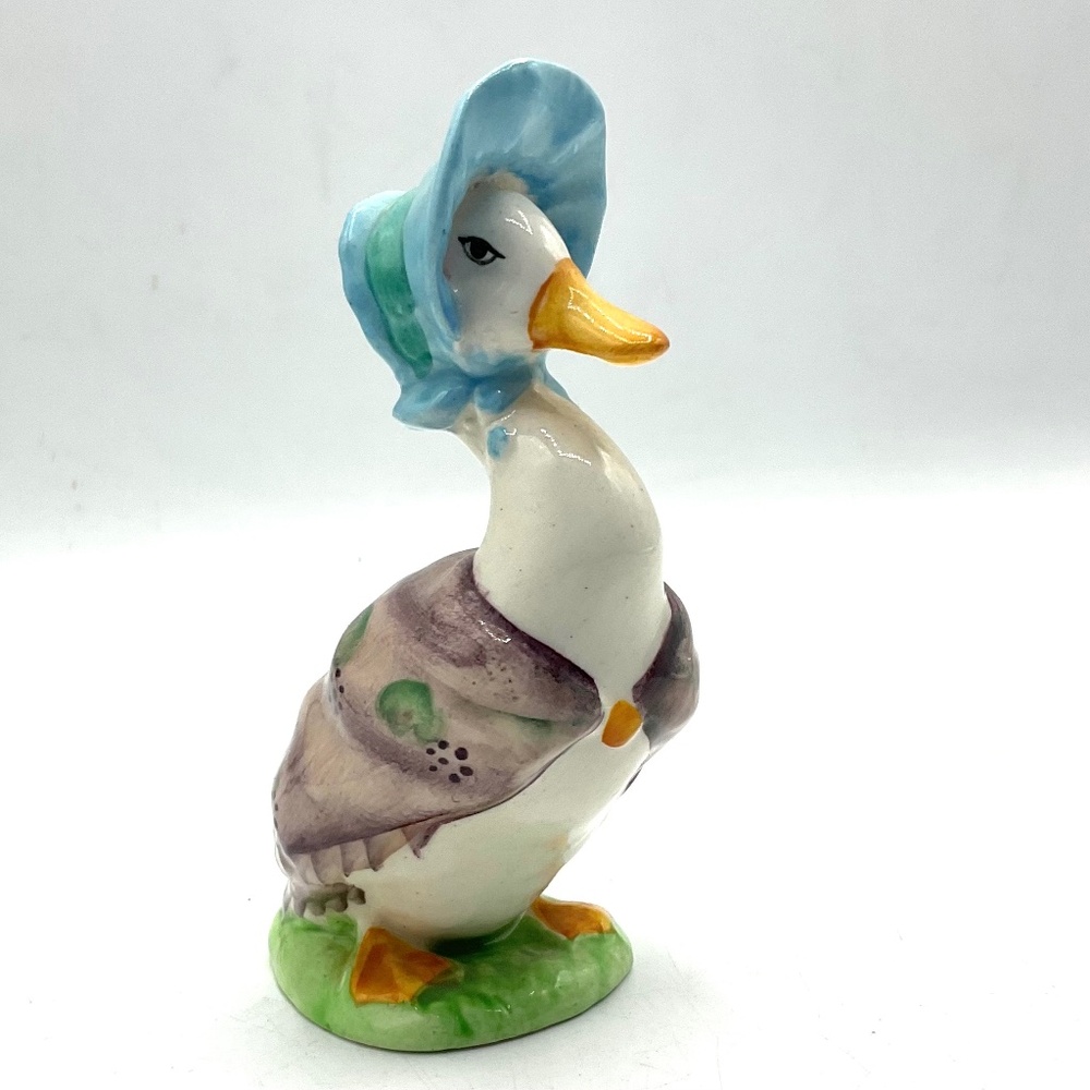 JAMIMA PUDDLEDUCK Beatrix Potter Figurine, 4.25" England
